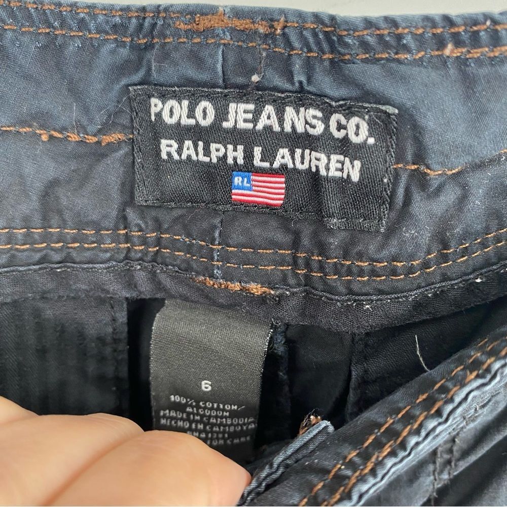 Rocawear Dark Cargo Shorts for Women size 6 - Picture 2 of 3